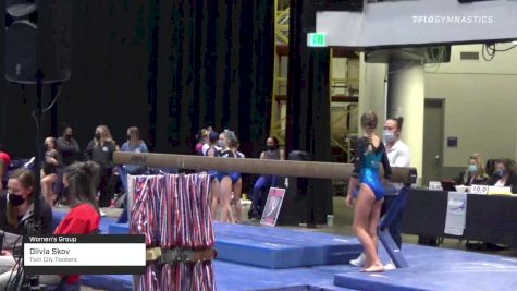 Olivia Skov - Women's Group, Twin City Twisters - 2021 Women's Xcel Region 4 Championships