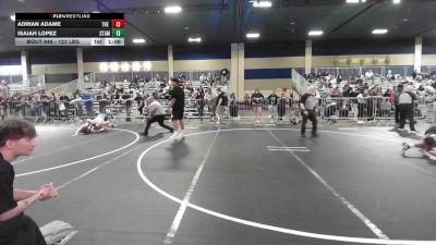123 lbs Round Of 32 - Adrian Adame, The Empire vs Isaiah Lopez, Stampede WC