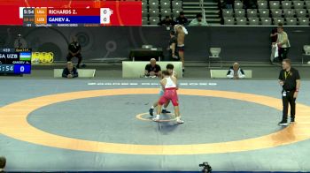60 kg Qualification - Zane Richards, USA vs Alisher Ganiev, UZB