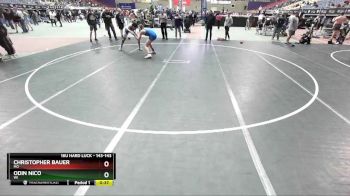 143-143 lbs Round 2 - Christopher Bauer, MO vs Odin Nico, WI