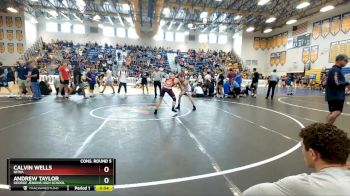 113 lbs Cons. Round 5 - Calvin Wells, NFWA vs Andrew Taylor, George Jenkins High School