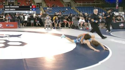 106 lbs Cons. Rd Of 16 - Gabe Terriquez, Oklahoma vs Riley Smith, Pennsylvania