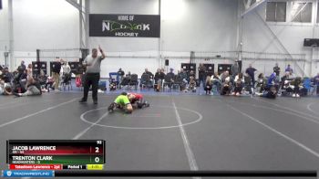 92 lbs Semis (4 Team) - Jacob Lawrence, 4M vs Trenton Clark, Headhunters