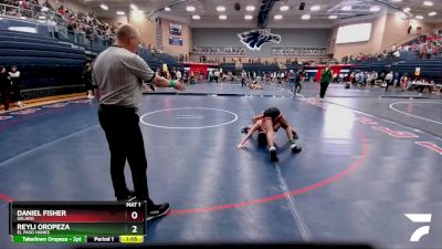 132 lbs Cons. Round 1 - Reyli Oropeza, El Paso Hanks vs Daniel Fisher, Salado