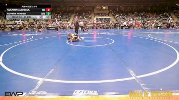 55 lbs Round Of 32 - Clayton Aleksick, King Select vs Korbin Parker, Alpha Elite, Mi