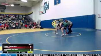 138 lbs Round 4 - Madeline Meyers, Start vs Isaac Overfield, Evergreen