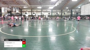 126 lbs Quarterfinal - Cole Faircloth, Wrestling Prep vs Darren Hicks, Nova Wrestling Club