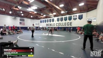 141 lbs Cons. Round 4 - Evan Roy, Victor Valley College vs Nathan Aguilar, Oregon State
