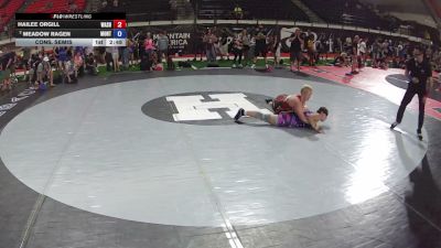 155 lbs Cons. Semis - Hailee Orgill, Washington vs Meadow Ragen, Montana