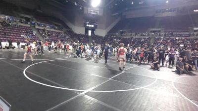 132 lbs Cons. Quarters - Jaxson Loesel, Widefield Wrestling Club vs Noah Hope, Duran Wrestling Club