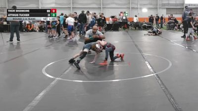 48 lbs Round 2 (4 Team) - Thor Skidmore, Meridian Maniacs vs Attikus Tucker, Southwest Select