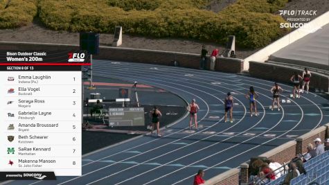 Women's 200m, Finals 8