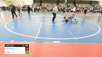 102-I lbs Consi Of 8 #1 - Conner McWilliams, Grit Mat Club vs Owen Blair, Newtown (CT) Youth Wrestling