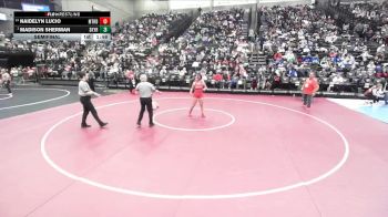 6A 155 lbs Semifinal - Madison Sherman, Skyridge vs Naidelyn Lucio, Mountain Ridge