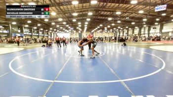 160 lbs Consi Of 32 #1 - Oluwajuwon Omotoso, MD vs Nicholas Hernandez, CA