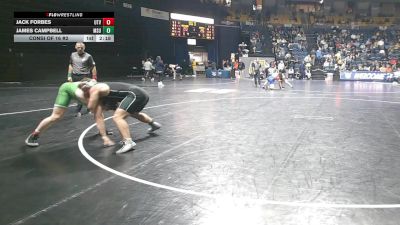 285 lbs Consi Of 16 #2 - Jack Forbes, Utah Valley vs James Campbell, Michigan State