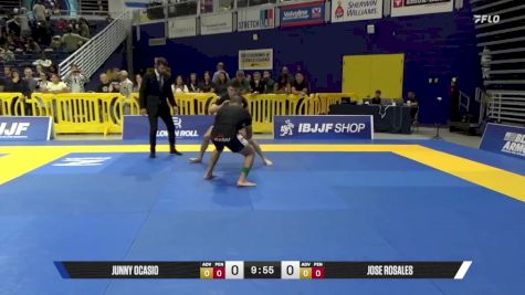 Jose Rosales vs Junny Ocasio 2025 Pan IBJJF Jiu-Jitsu No-Gi Championship