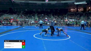 76 lbs Prelims - Kaiser Robbins, Jr. Spartans Wrestling vs Kayden Hanlon, SLAM WC