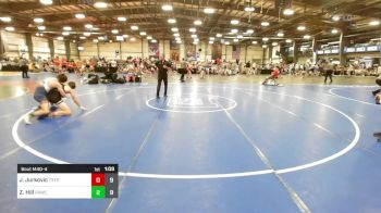 132 lbs Rr Rnd 1 - John Jurkovic, Terps Xtreme vs Zach Hill, Camp Reynolds Wrestling Club