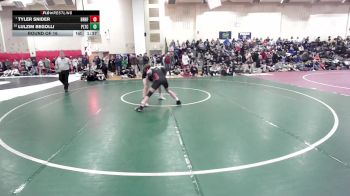 144 lbs Round Of 16 - Tyler Snider, Branford vs Lulzim Begolli, Platt Tech*