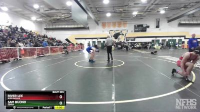 175 lbs Cons. Round 1 - Sam Buono, Serra vs River Lee, Burlingame