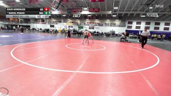125 lbs Champ. Round 2 - Julio Gonzales, Arizona Christian University vs Saoul Prado, Baker (Kan.)