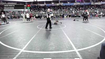 58 lbs Consi Of 16 #2 - Kevin Price Jr, Team Of Hard Knox vs Rollie Bowin, SEK Elite