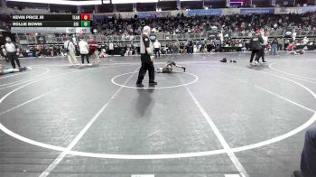 58 lbs Consi Of 16 #2 - Kevin Price Jr, Team Of Hard Knox vs Rollie Bowin, SEK Elite