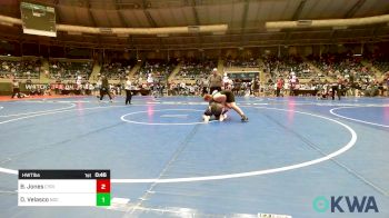 Consi Of 8 #1 - Brody Jones, Cyril Youth Wrestling vs Daniel Velasco, Norman Grappling Club