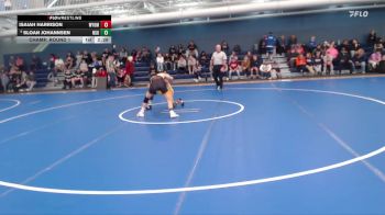 125 lbs Champ. Round 1 - Isaiah Harrison, Wyoming vs Sloan Johannsen, Northern State