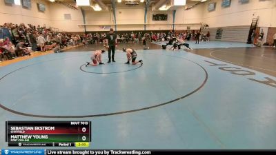 145-147 lbs Round 1 - Matthew Young, Fort Collins vs Sebastian Ekstrom, Chatfield