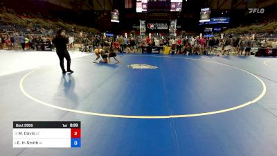 125 lbs Cons 8 #1 - Martynique Davis, AZ vs Evelyn Holmes-Smith, AL