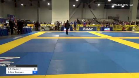 Brianna Ste-Marie vs Amy Scot Campo 2021 American National IBJJF Jiu-Jitsu Championship