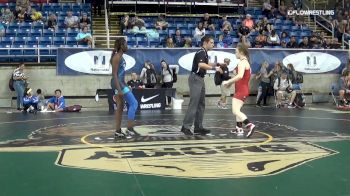 122 lbs Cons 32 #2 - Taylin Long, Illinois vs Rodiah Adeduntan, Minnesota