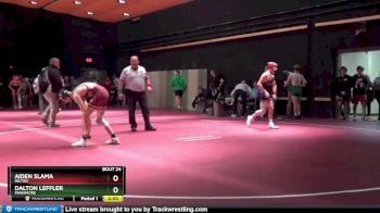 120 lbs Round 1 - Aiden Slama, Milton vs Dalton Leffler, Fennimore