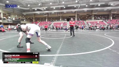 115 lbs 3rd Place Match - Keaton Nelson, Manhattan vs Kelton Doucet, Kansas Young Guns