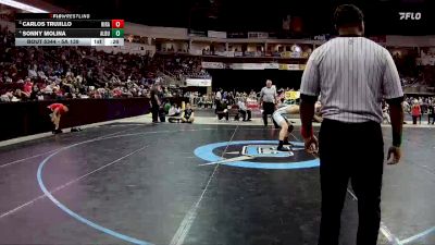 5A 139 lbs 5th Place Match - Carlos Trujillo, Rio Rancho vs Sonny Molina, Albuquerque