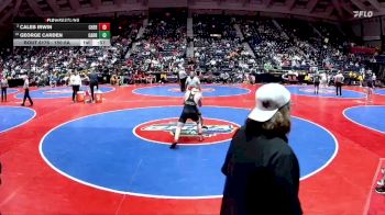 150-6A Cons. Round 1 - George Carden, Carrollton vs Caleb Irwin, Cherokee