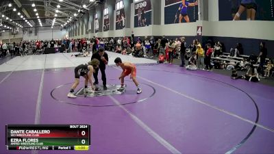 83 lbs Cons. Round 2 - Dante Caballero, Vici Wrestling Club vs Ezra Flores, Amped Wrestling Club