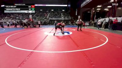 170 lbs Cons. Semi - Ella Kelley, Kemmerer vs Bridgette Price, Sheridan