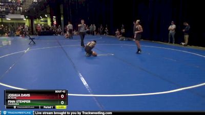 85 lbs Cons. Round 2 - Finn Stemper, Caledonia vs Joshua Davis, DC Elite