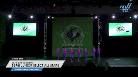 5678! Dance Studio - 5678! Junior Select All Stars [2023 Junior - Pom - Small Day 2] 2023 ASC Schaumburg Showdown & CSG Schaumburg Dance Grand Nationals