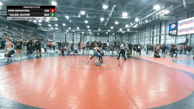 88 lbs Quarters - John Mahavong, Eagle Point Youth Wrestling Club vs Saleel Glover, Washington