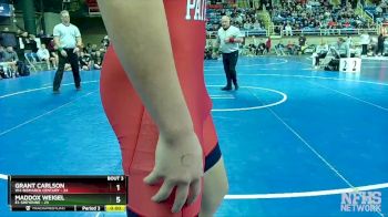 189 lbs Quarterfinal - Connor Manske, E1-Sheyenne vs Levi Kwandt, W4-Bismarck Century