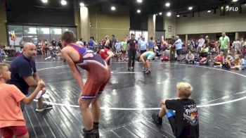 116 lbs Round 4 (6 Team) - Benjamin Treadaway, Alabama Elite Blue vs Leo Ellis, Rabbit WC