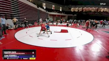 126 lbs Cons. Semi - Hunter Knox, Threestyle Wrestling Of Oklahoma vs Cash Donnell, Piedmont Wrestling Club