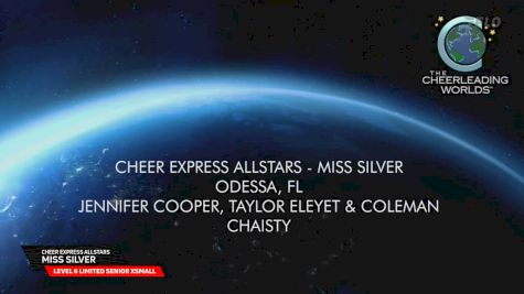 Cheer Express - Miss Silver [2026 L6 Limited Senior XSmall Finals] 2026 The Cheerleading Worlds