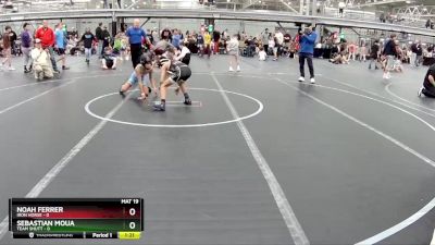 72 lbs Semis (4 Team) - Noah Ferrer, Iron Horse vs Sebastian Moua, Team Shutt