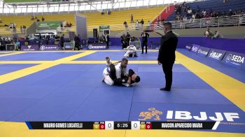 Maicon Aparecido Maria vs Mauro Gomes Locatelli 2025 Brasileiro Jiu-Jitsu IBJJF