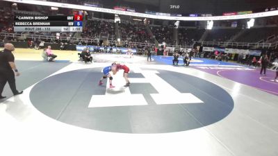 132 lbs Semifinal - Rebecca Brennan, New Paltz vs Carmen Bishop, Groton
